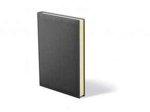 Kalendart Image 2025 I021 A5 napi beosztású fekete határidőnapló