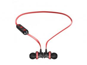 Awei B980BL In-Ear Bluetooth piros fülhallgató headset