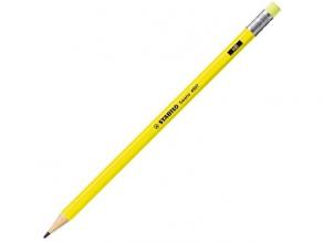 Stabilo: Swano neon sárga radíros grafit ceruza HB