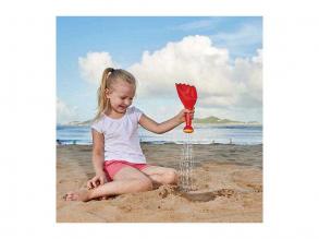 Hape homokozó-és vizes kanál - piros