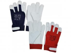 TOP GOVE kecskebőr védőkesztyű piros 10 (7-11)