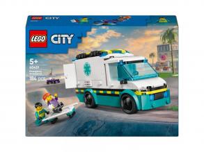 LEGOŽ City: Sürgősségi mentőautó (60451)