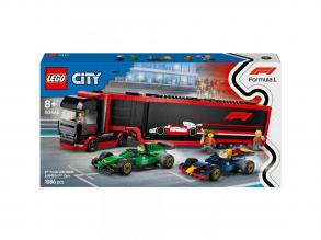 LEGO City: F1-es kamion, RB20 és AMR24 F1-es autókkal (60445)
