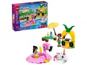 LEGO Friends: Medencés buli flamingóval és egyszarvúval (42658)