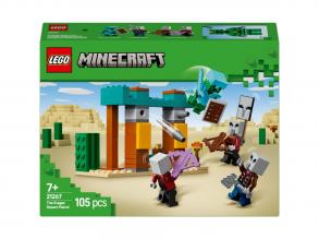 LEGOŽ Minecraft: Illagerek őrjárata a sivatagban (21267)