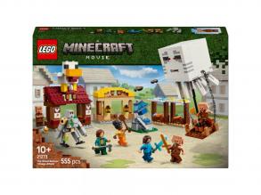LEGOŽ Minecraft: A szellemléghajó és falutámadás (21273)