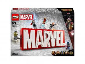 LEGOŽ Super Heroes: MARVEL logó és minifigurák (76313)