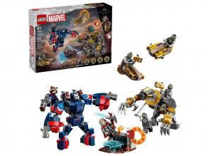 LEGO Marvel: Bosszúállók: Végjáték Thor a chitauri harcosok ellen (76322)