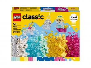 LEGOŽ Classic: Átlátszó bűvös kockák (11040)
