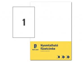 Avery ZF300-10 210x297mm nyomtatható fehér füzetcímke