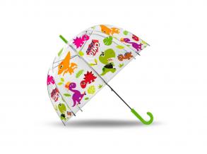 Átlátszó esernyő - Dínós