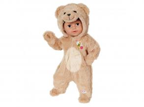 Baby Born medve kezeslábas 43 cm