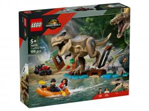 LEGO 76975 Jurassic World: T-Rex folyami menekülés