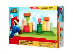 Super Mario 6,5 cm akciókészlet Acorn síkság