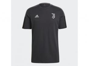Juve Tr Adidas férfi karbon színű futball póló