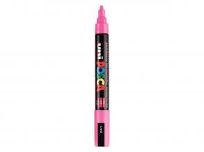 Uni Posca PC5M rózsaszín festékfilc  kúpos hegyű 2,5 mm