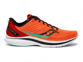 Kinvara 12 Saucony férfi narancs/fekete színű futócipő