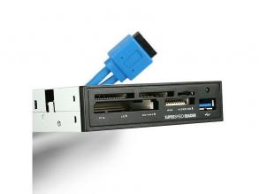 Axagon CRI-S3 USB 3.0 SD/microSD/MS/CF/XD belső kártyaolvasó
