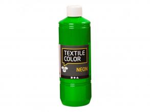 Félig átlátszó textilfesték - Neonzöld, 500 ml