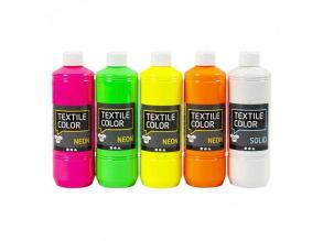 Textilfesték, félig fedő, 5x500ml