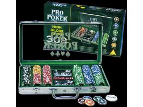 Exkluzív pókertáska,zsetonnal 300-as - Piatnik