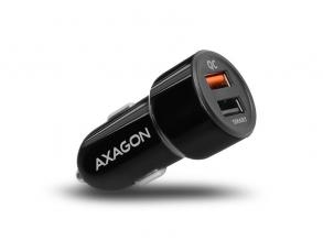Axagon PWC-QC5 QC3.0 + 2.4A fekete autós töltő
