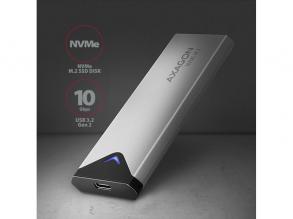 Axagon EEM2-UG2 USB-C 3.2 NVME M2 fekete ház