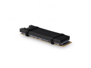 Axagon CLR-M2L6 alumínium passzív hűtő M.2 SSD-hez