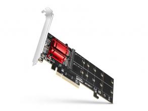 Axagon PCEM2-ND PCI-Express - NVME+M-key/dataswitch/SP/LP M.2 adapter