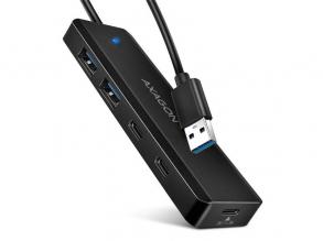 AXAGON HUE-C2A USB-A 5Gbps utazó hub