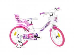 Sfera Fairy fehér bicikli 16-os méretben - Dino Bikes kerékpár