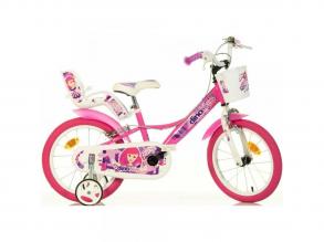 Sfera Fairy pink bicikli 16-os méretben - Dino Bikes kerékpár