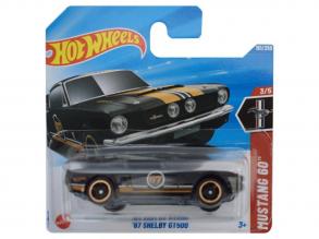 Hot Wheels: '67 Shelby GT500 fekete kisautó 1/64 - Mattel