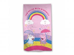 Peppa malac strandtörülköző - 70x140 cm