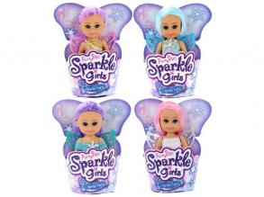 Sparkle Girlz téli tündér baba - 10 cm - többféle, 1 db