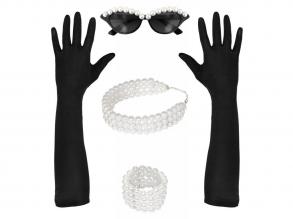 Tiffany jelmezkiegészítő szett gyöngysorral