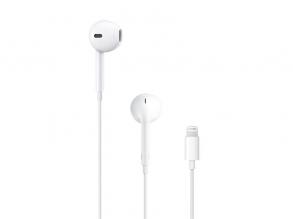 Apple Earpods Lightning csatlakozós távvezérlős fülhallgató headset