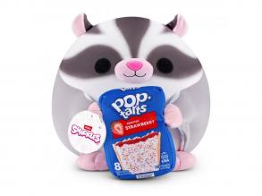 Snackles gömbölyű plüssfigura, 36 cm, többféle, 1 db