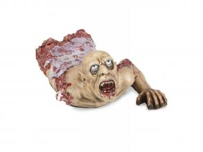 Földön kúszó zombi felsőtest - horror/halloween dekoráció