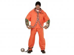 Tetovált fogoly férfi jelmez