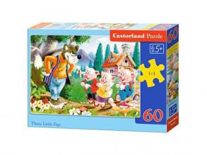 A három kismalac 60 db-os puzzle - Castorland