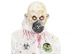 Biohazard - vírusfertőzött kopasz tudós - horror maszk