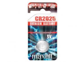 Maxell: Alkáli lítium gombelem CR2025 1db bliszteres csomagolásban