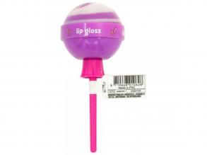 Canenco: Create It! Candy szájfény nyalóka alakú tárolóban - lila