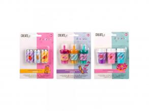 Canenco: Create It! Frissítok ajakbalzsam 3 db-os szett többféle változatban