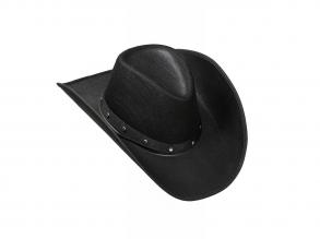 Fekete cowboykalap szegecsekkel