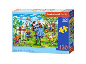 Hófehérke - Boldog befejezés 120db-os puzzle - Castorland