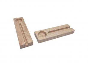 Fa csempe tartó teamécsestartóval, 21 x 6 x 2,5 cm