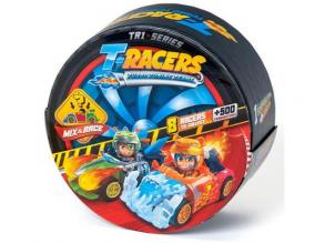 T-Racers: Meglepetés szuperjárgány és figura abroncsban többféle változatban