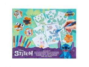 Fújós filctoll szett - Stitch
